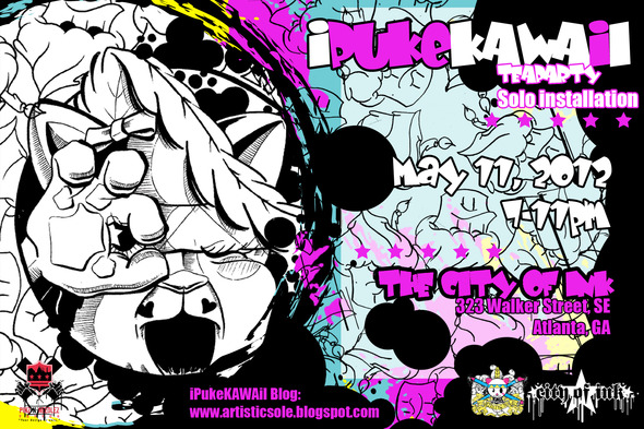 The Premiere of iPukeKAWAiI: It’s My Party @ Atlanta’s City of Ink