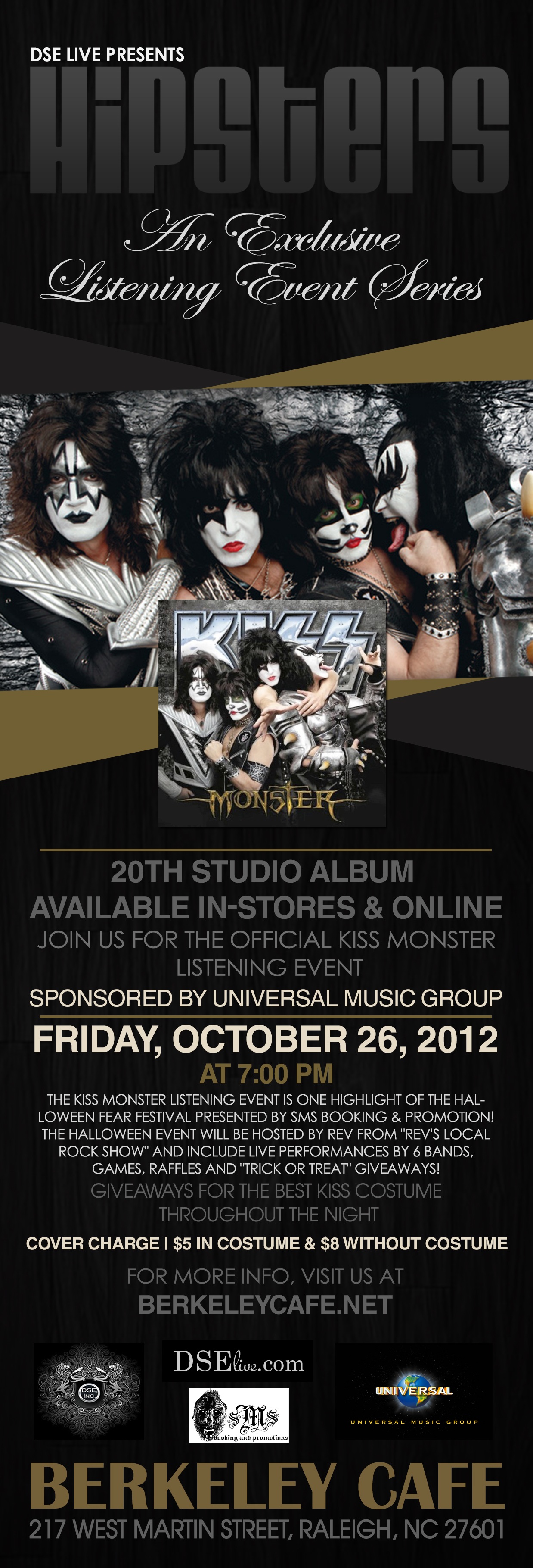 HIPSTERS | Official KISS “Monster” Listening Event