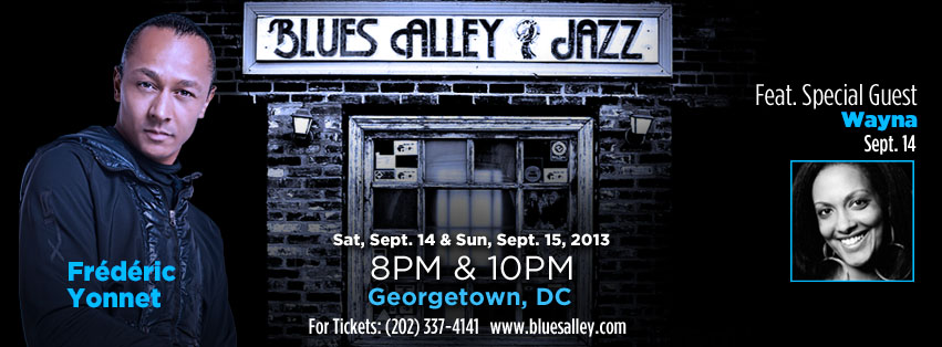 #DSEAccessGranted Giveaway | Frédéric Yonnet LIVE at Blues Alley