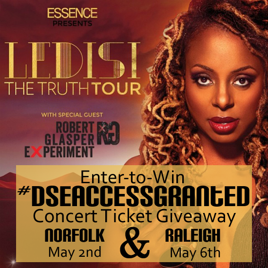 #DSEAccessGranted Ticket Giveaway: LEDISI “The Truth” Tour with Special Guest Robert Glasper Experiment – Virginia and North Carolina Fans!