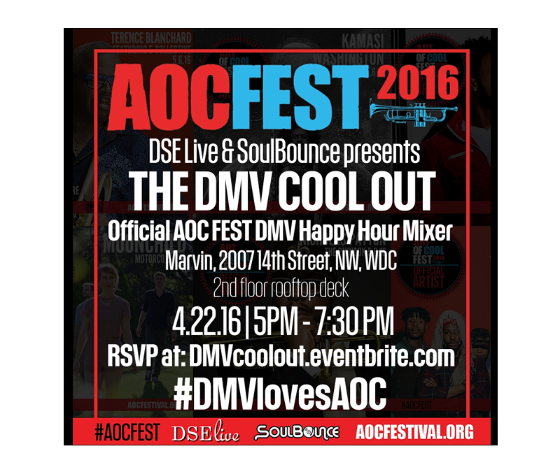 The DMV Cool Out: Kicking off “The Art of Cool Festival”,  hosted by DSE Live x SoulBounce DC!