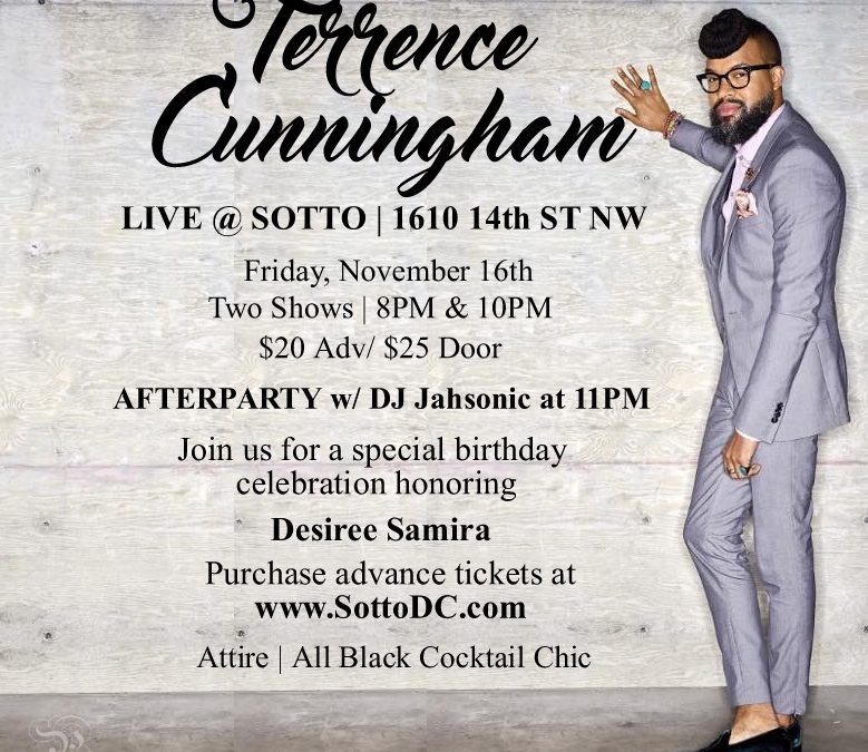 Desiree’s Birthday Party feat. concert by Terrence Cunningham